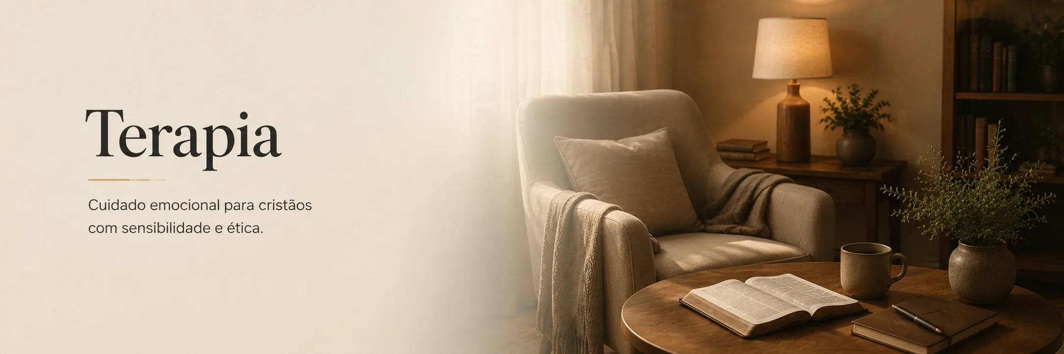 Terapia — Cuidado emocional para cristãos com sensibilidade e ética
