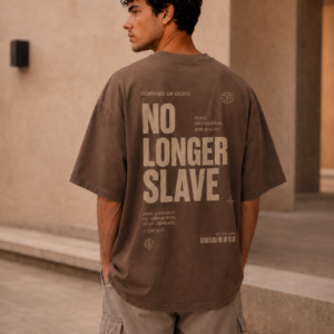 Camiseta No Longer Slave – Masculina
